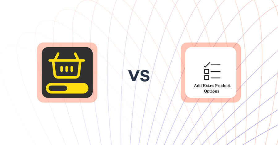 Shopify Upsell and Cross-sell Apps: MVR Free Shipping Bar & Upsell vs. Upsell | Extra Product Add-ons