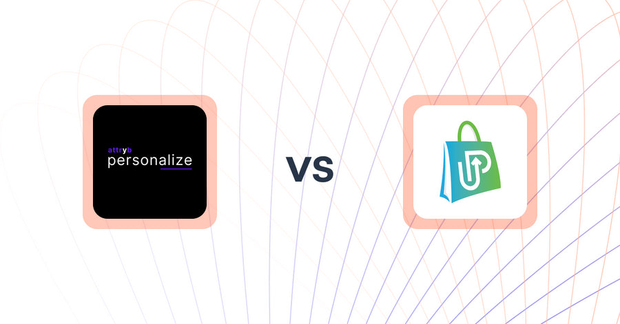 Shopify Upsell and Cross-sell Apps: Attryb Personalize vs. HypeUp ‑ Post Purchase Upsell