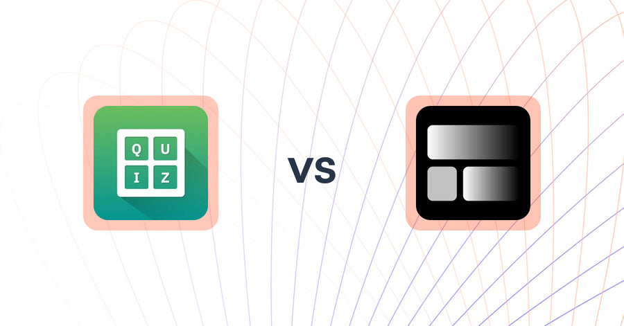 Shopify Upsell and Cross-sell Apps: Quiz Buddy ‑ Product Quiz vs MWS Custom Checkout Extensions