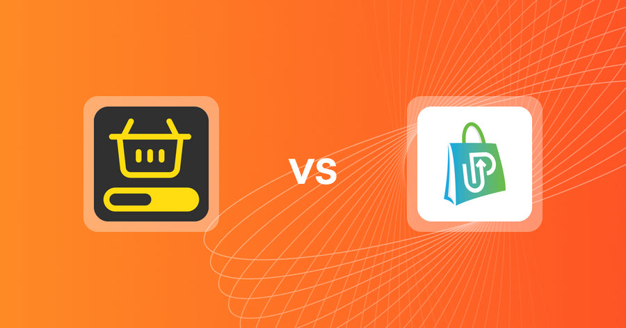 Shopify Upsell and Cross-sell Apps: MVR Free Shipping Bar & Upsell vs HypeUp ‑ Post Purchase Upsell