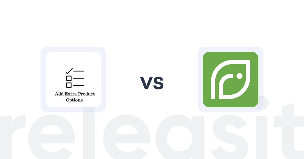 Shopify Upsell and Cross-sell Apps: Upsell | Extra Product Add-ons vs. ReCORE