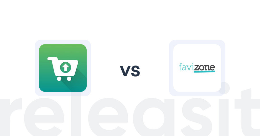 Shopify Upsell and Cross-Sell Apps: Smart Suggest Pro by Essenify vs. Favizone: upsell & cross-sell