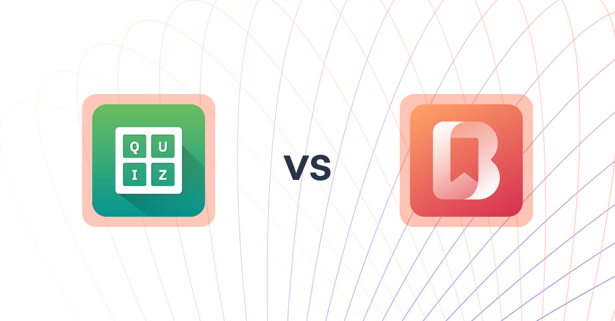 Shopify Upsell and Cross-sell Apps: Quiz Buddy ‑ Product Quiz vs Bon ‑ Shop, Track and Discover