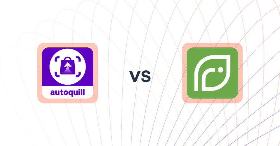 Shopify Upsell and Cross-sell Apps: AI agent Upsell ‑ autoquill vs ReCORE