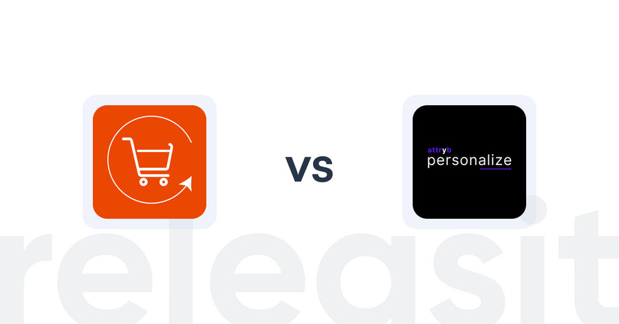 Shopify Upsell and Cross-sell Apps: Enorm Post Purchase Upsell Pro vs Attryb Personalize