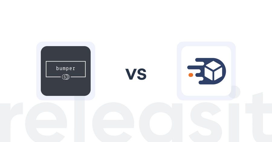 Shopify Upsell and Cross-sell Apps: bumper vs TrackMage: Tracking & Upsells