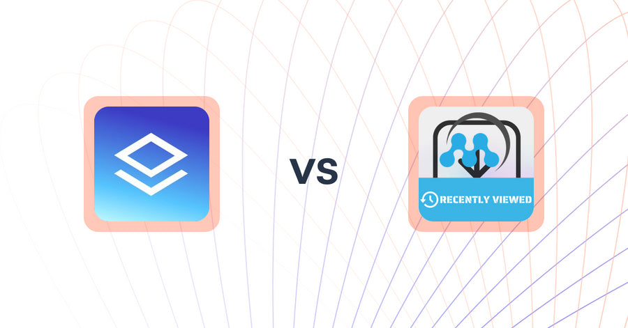 Shopify Upsell and Cross-Sell Apps: Brizy Landing Page Builder vs MeroxIO Recent Viewed Products