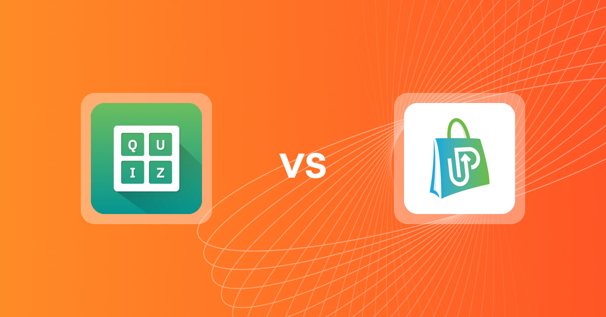 Shopify Upsell and Cross-sell Apps: Quiz Buddy ‑ Product Quiz vs HypeUp ‑ Post Purchase Upsell