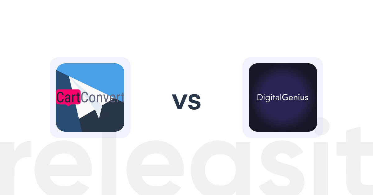 Shopify Upsell and Cross-sell Apps: CartConvert vs. DigitalGenius