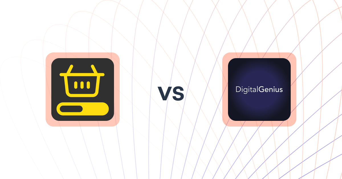 Shopify Upsell and Cross-Sell Apps: MVR Free Shipping Bar & Upsell vs DigitalGenius