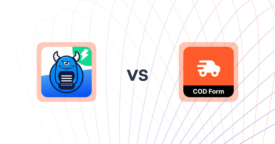 Shopify Cash on Delivery (COD) Apps: COD Form & Upsell ‑ CodMonster vs. MT COD Form ‑ Cash On Delivery