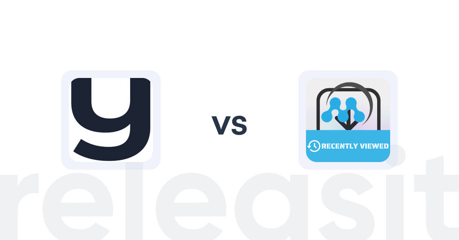 Shopify Upsell and Cross-sell Apps: Yugaa ‑ AI Chatbot vs MeroxIO Recent Viewed Products