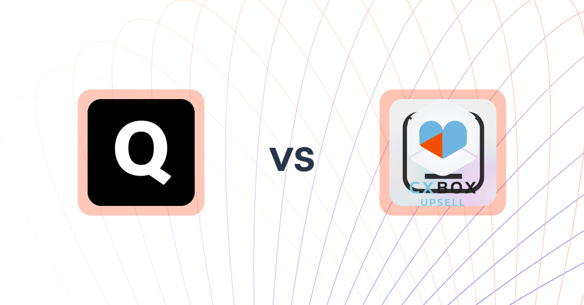 Shopify Upsell and Cross-sell Apps: Quizive: AI Quiz Builder vs CXBOX