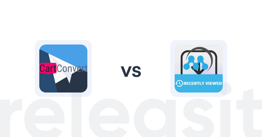 Shopify Upsell and Cross-Sell Apps: CartConvert vs. MeroxIO Recent Viewed Products