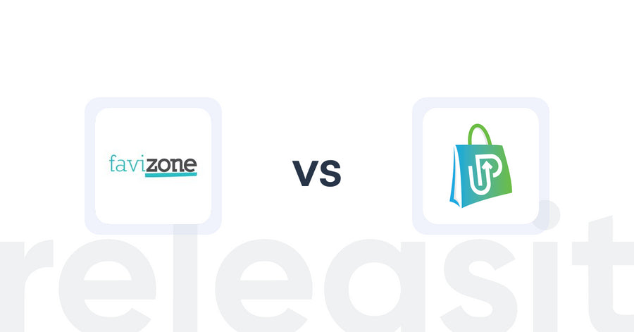 Shopify Upsell and Cross-Sell Apps: Favizone: upsell & cross‑sell vs HypeUp ‑ Post Purchase Upsell