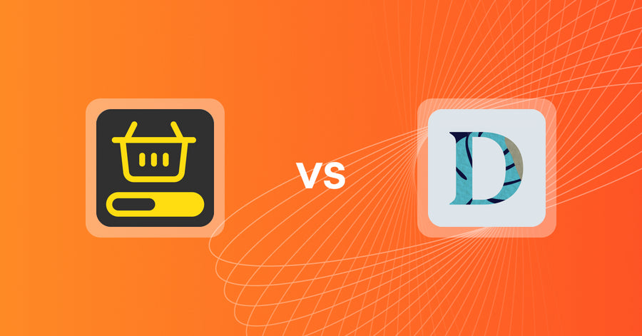 Shopify Upsell and Cross-sell Apps: MVR Free Shipping Bar & Upsell vs. Deliberate Checkout