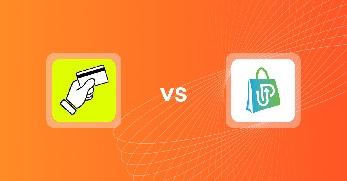 Shopify Upsell and Cross-Sell Apps: CartFee: Add Credit Card Fees vs HypeUp ‑ Post Purchase Upsell