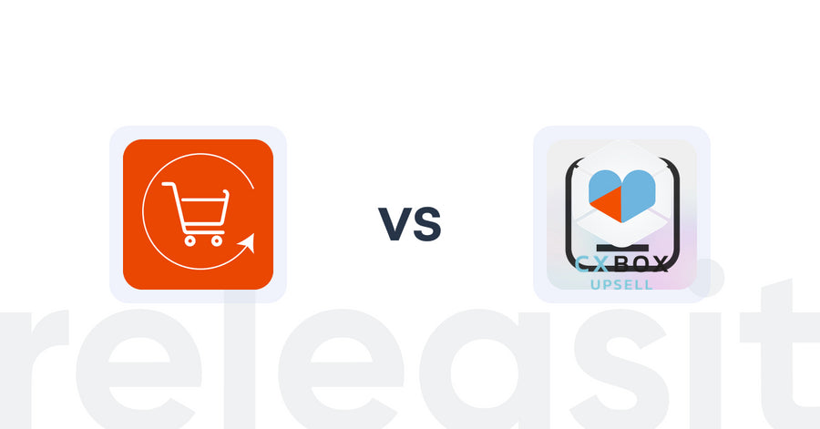 Shopify Upsell and Cross-sell Apps: Enorm Post Purchase Upsell Pro vs CXBOX