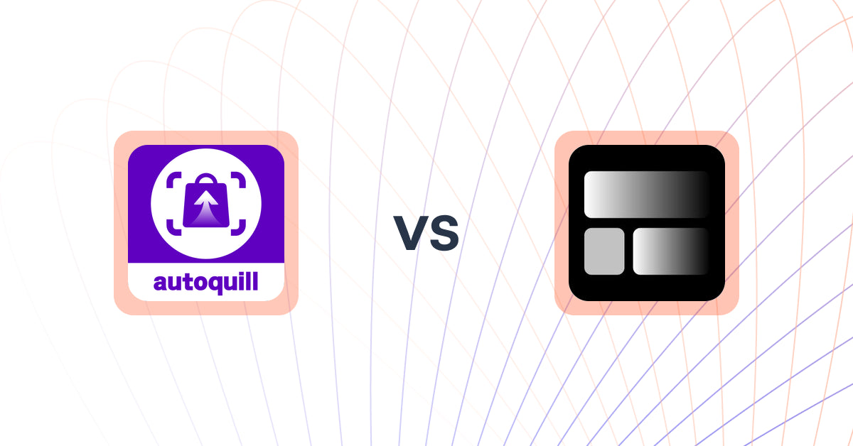 Shopify Upsell and Cross-sell Apps: AI agent Upsell ‑ autoquill vs MWS Custom Checkout Extensions