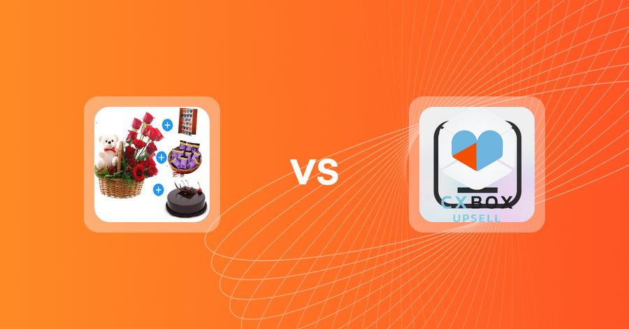 Shopify Upsell and Cross-Sell Apps: ExtraBoost Product Addons vs CXBOX