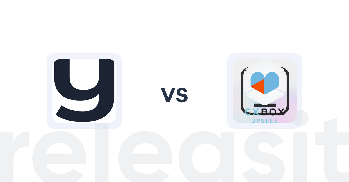 Shopify Upsell and Cross-sell Apps: Yugaa ‑ AI Chatbot vs CXBOX