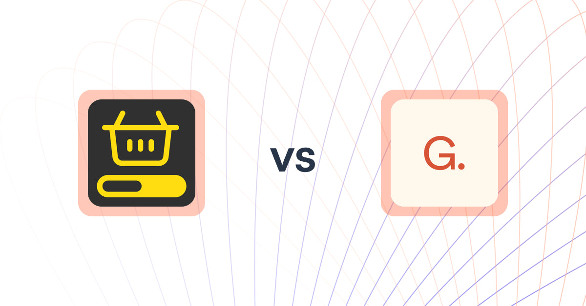 Shopify Upsell and Cross-sell Apps: MVR Free Shipping Bar & Upsell vs Goodsize