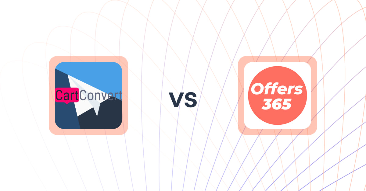 Shopify Upsell and Cross-sell Apps: CartConvert vs Offers365 Post Purchase Upsell